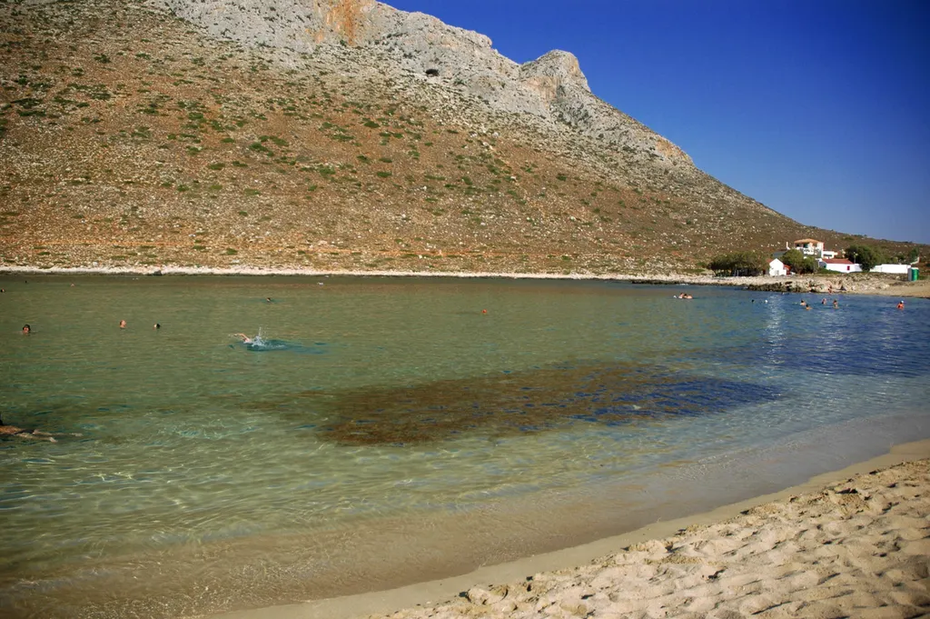 Bay of Stavros on the Akrotiri peninsula (the area of this activity)