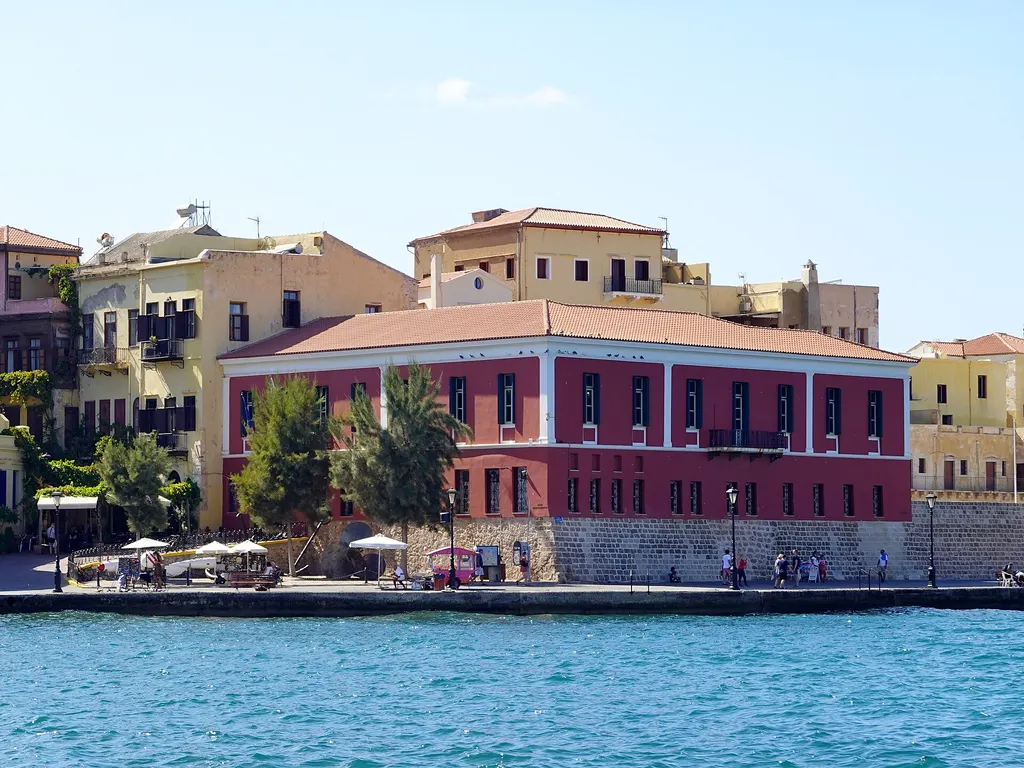 Old harbour houses in Chania (the area of this activity)