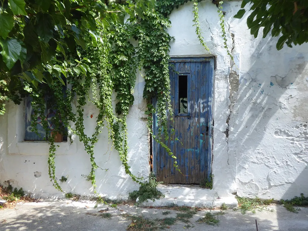 Old house in Agia Marina (the area of this activity)